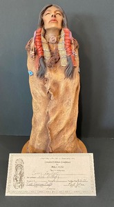 lot 25 image: Pale Butterfly Sculpture by Neil Rose