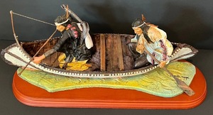 lot 19 image: Sons of the River Limited Edition Sculpture