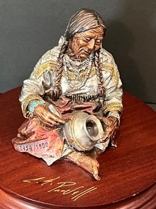 lot 35 image: Mixed Media Bronze Christopher Pardell Sculpture