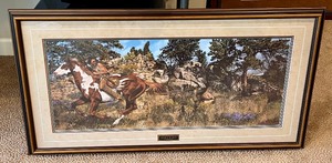 lot 45 image: Framed Print Manifest Destiny by Craig Tennant