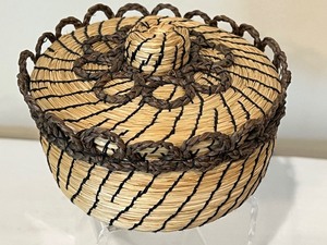 lot 46 image: Two Handcrafted Baskets