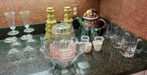 lot 39 image: Collection of Dcor, Glassware and more