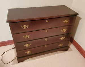 lot 117 image: Filing Cabinet by The Bombay Company