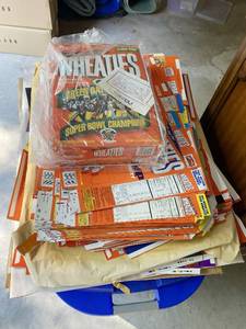 lot 332 image: Collection of Over 200 Wheaties Flat Boxes