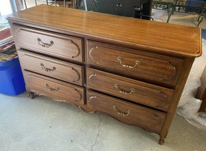 lot 328 image: Margaux Six Drawer Dresser by Henry Link