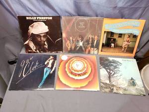 lot 7 image: 6 Records Billy Preston, Guy Clark, Stevie Wonder and Others