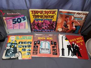 lot 17 image: 6 Compilation Style Records