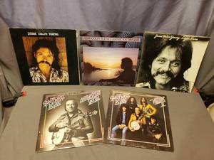 lot 28 image: 5 Records Jesse Colin Young, Earl Scruggs Revue