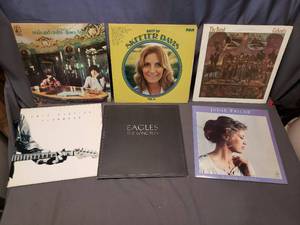 lot 35 image: 6 Records Including the Eagles, Eric Clapton