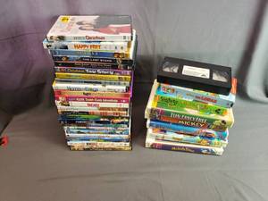 lot 63 image: DVDs and VHS Tapes