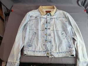 lot 86 image: Girbaud Jean Jacket Size S