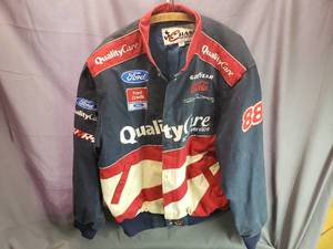 lot 94 image: Size XL Race Jacket with Ford Patches
