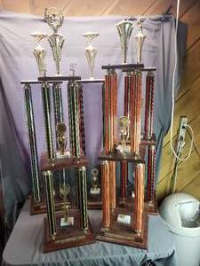 lot 133 image: Lot of 5, 50 Racing Trophies