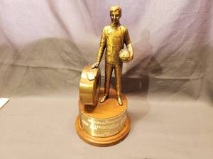 lot 139 image: NHRA Wally Trophy Quaker State NorthStar Nationals 1990