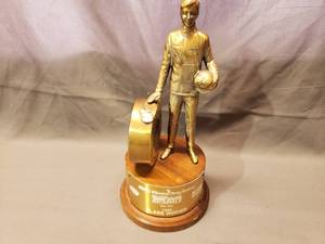 lot 141 image: NHRA Wally Trophy Chief Auto Parts Nationals 1989