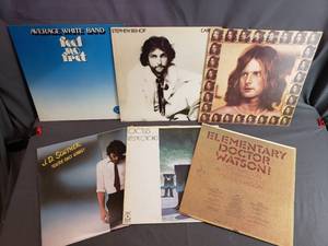 lot 47 image: 6 Records Including Stephen Bishop, Doc Watson