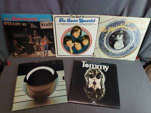 lot 49 image: 5 Records Tommy, Lovin Spoonful, Ozark Mountain Daredevils