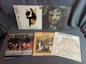 lot 50 image: 5 Records Including Cat Stevens, CCR