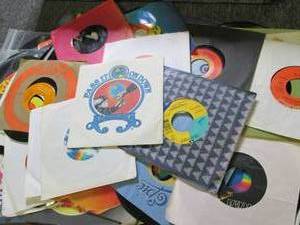 50 various 45 records all top  coun...