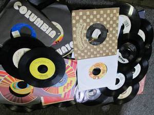50 various 45 records all top  coun...