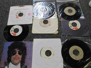 9 prince 45 records...