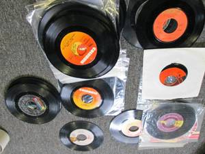 50 various artist 45 records , ring...