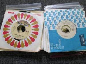 25 kiss and zz top 45 records...