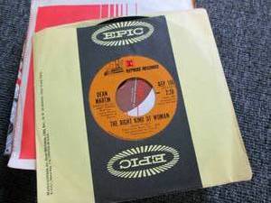 20 dean martin 45 records...