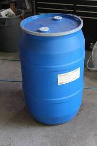 lot 297 image: Plastic Barrel with Lid