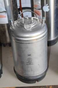 lot 263 image: 3-Gallon Ball Lock Soda Keg