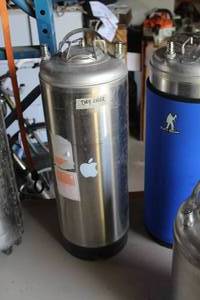 lot 266 image: 5-Gallon Ball Lock Soda Keg