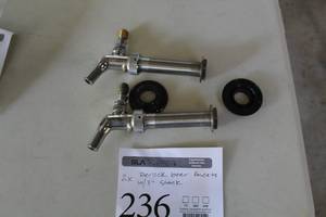 lot 236 image: Lot of (2) Perlick Beer Faucet