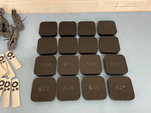 Lot of 16 - Apple TV (Generation 3) - Model A1469 - Includes Apple TV Remote Control Power & HDMI Cables