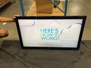 LG 42 LCD HD TV - Model 42LD451C - HD 169 Commercial HDTV 1080p Television  TV  Display  Monitor