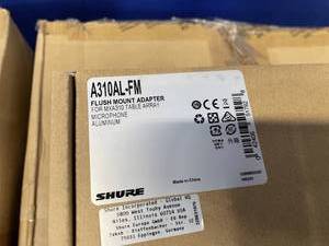 Lof of 125 - New in Boxes - Shure A310-FM Flush Mount Microphone Table Array - MSRP $84.29ea - $10,000 Retail