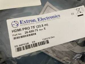 New - Extron Premium 4K High Speed Professional 75 Foot Feet HDMI Cable