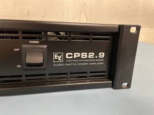 EV  Electro-Voice CPS2.9 2-Channel Pro Audio Power Amplifier - 900 Watt  Channel Max