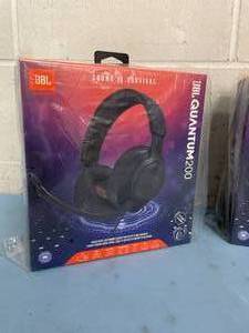 Lot of 2 - NEW - JBL Quantum 200 Wired Over Ear Gaming  Video Game Headphones