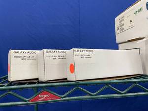 Huge Lot of Miscellaneous Pro Audio Video & Control Items and Equipment - Mostly New