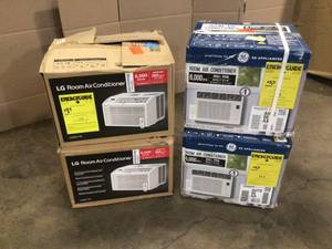 Lot of Assorted Room Air Conditioners Customer Returns See Terms on Auction