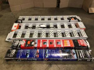 Lot of Mixed Assorted Aluminum Truck Rack Customer Returns  See Terms on Auction