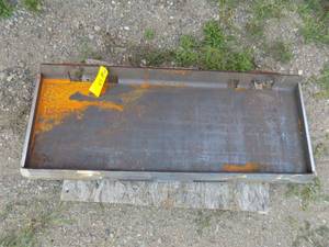 Never used skid loader plate 12 thick