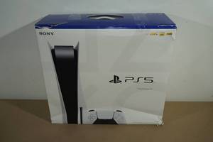 lot 1 image: Sony PlayStation 5 Video Game System - 825 GB - Disc Edition