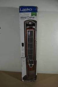 lot 29 image: Lasko Wind Curve Tower Fan - Missing Screws
