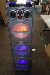 lot 12 image: BeFree Triple Subwoofer Party Speaker