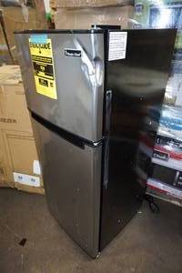 lot 104 image: Magic Chef 4.5 Cu Ft Mini Refrigerator - Damaged but Works