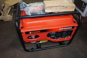 lot 42 image: Ai Power AP4000 4000 Watt Gas Generator