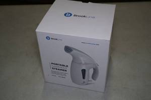 lot 18 image: NEW BrookLine Portable Garment Steamer