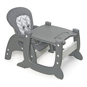 lot 22 image: Badger Basket Envee II Baby High Chair with Playtable Conversion