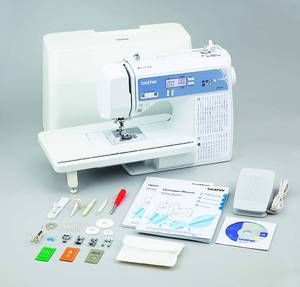 lot 108 image: NEW Brother XR9550 Computerized Sewing Machine